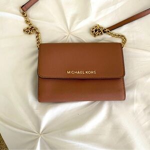 Michael Kors Brown Crossbody Bag